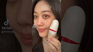 newest Shiseido RevitalEssence skin glow foundation on dry skin foundationreview [upl. by Melvyn]