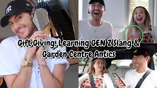 Gift Giving Learning GEN Z Slang amp Garden Centre Antics  Mark amp Zoe AutumnChristmasy Vlog xx ad [upl. by Haras]