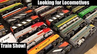 Train Show  Looking for Vintage Locomotives and Found Them  Tour amp Haul [upl. by Emogene348]