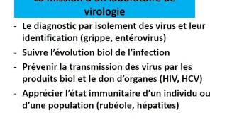 MICROBIOLOGIE DIAGNOSTIC VIROLOGIQUE [upl. by Lunneta500]