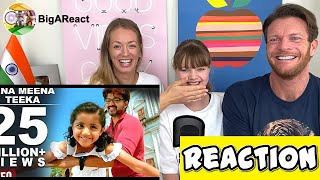 EENA MEENA TEEKA VIDEO SONG REACTION  Theri  Thalapathy Vijay  BigAReact [upl. by Bianca]