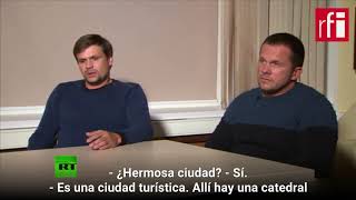 Extractos de la entrevista a Petrov y Boshirov en Russia Today [upl. by Asiil]