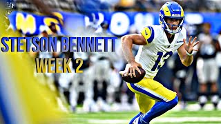 Stetson Bennett HighLights Vs Chargers [upl. by Yenolem]