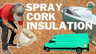 Spray Cork Insulation Is it a game changer for Everything [upl. by Helbonnah471]