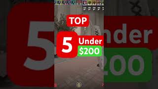 Top 5 under 200 knives in cs2 [upl. by Sosna]