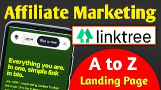 How to Use Linktree for Affiliate Marketing  Linktree tutorial  Iconic Knowledge Hub [upl. by Ainahpets10]