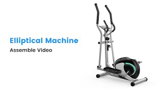 Elliptical Machine Assembly Video  Latest [upl. by Gilbye]