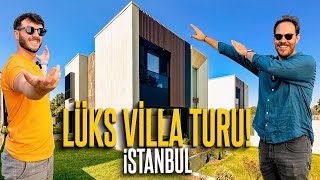 Beverly Hills Tarzı İstanbul’da Modern Villa Turu Private 7 Ömerli [upl. by Bollay]