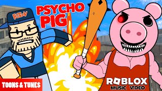 Psycho Pig Roblox Piggy Song  FGTeeV Animated Music Video [upl. by Gavette]