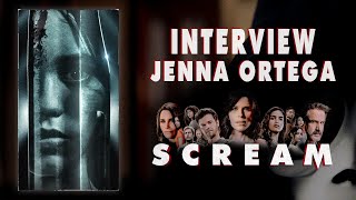 Scream 2022  Interview  Jenna Ortega [upl. by Halsey]