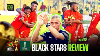 Ghana 21 CAR Black Stars qualify for 2023 AFCON with late victory in Kumasi [upl. by Ydnim360]