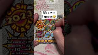 Florida lottery cash blast scratch off ticket winner scratchers fun scratchofftickets ￼ [upl. by Owena]