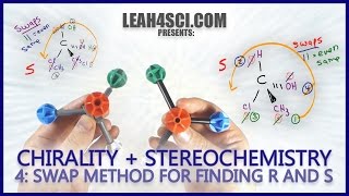 Swap Method for finding R and S Configurations Chirality Vid 4 [upl. by Enael]