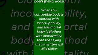 When this corruptible body is clothed with incorruptibility motivation christianity bible [upl. by Glendon]