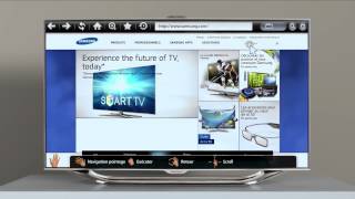 Samsung Smart TV INTERACTIONS  Gamme 2012 séries ES8000 ES7000  Hifissimo [upl. by Yacov]