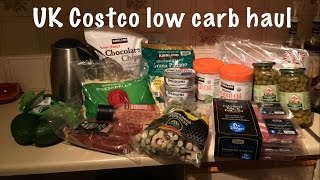 UK Costco Low Carb  Keto Haul [upl. by Ogir]