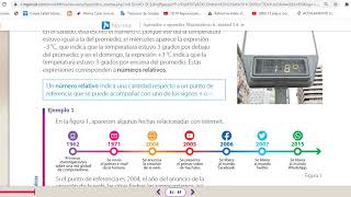 Números relativos y signados [upl. by Olodort658]