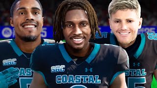 20 Year Rebuild Of Coastal Carolina In NCAA 25 [upl. by Telrats]