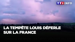 La tempête Louis déferle sur la France [upl. by Cirle628]