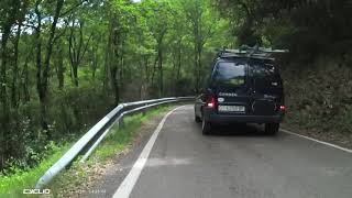 Girona Cycling Descent to Beget Alta Garrotxa Catalunya [upl. by Forrer]