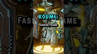 Koumei  Fashion Frame Warframe warframe fashionframe tennocreate shorts [upl. by Aenyl]