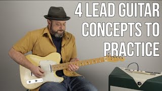 4 Lead Guitar 4 Techniques to MASTER [upl. by Melac]