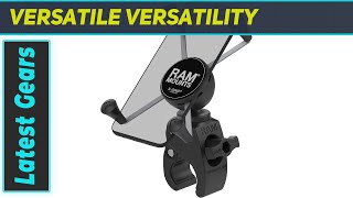 RAM MOUNTS XGrip Large Phone Mount with RAM SnapLink ToughClaw Best Motorcycle amp Adventure [upl. by Macmillan]