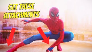 MUST HAVE Attachments for Your SpiderMan Suit  Herostime [upl. by Anilek]