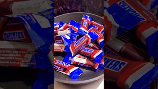 SNICKERS Chocolate 🍫Ice CreamSM ShortsCooking Channel 🙏💙💙 [upl. by Ssac]