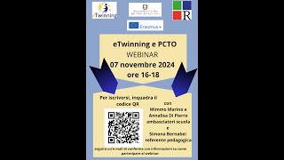 Etwinning e PCTO 7 novembre 2024 [upl. by Enirual]