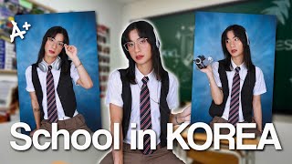 Back to School Yearbook Photoshoot in Korea [upl. by Niahs361]