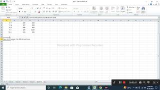 Gyanworlds7d ms excel fill series 1 to 100 [upl. by Eiralc]