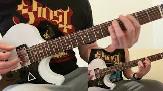 Ghost Monstrance Clock  Guitar Cover [upl. by Airotal159]