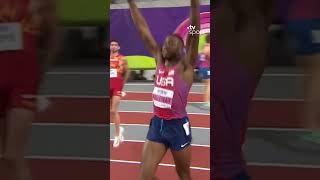 La première médaille française des Mondiaux dathlétisme pour Just KwaouMathey 🥉🇫🇷 shorts [upl. by Elyr]