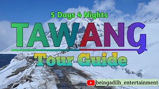 Tawang Tour Plan  Tawang Tourist Places [upl. by Martreb]