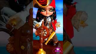 Custom Pirate Blythe Doll [upl. by Ramilahs]