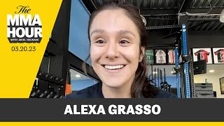 Alexa Grasso Gets Emotional Reflecting On UFC 285 Upset  The MMA Hour [upl. by Rednas835]