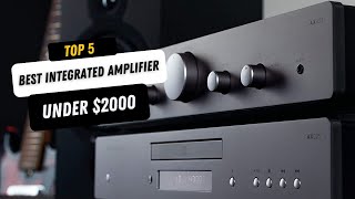 ✅ Top 5 Best Integrated Amplifier Under 2000  Best Integrated Amplifier  2023 Buying Guide [upl. by Codding343]