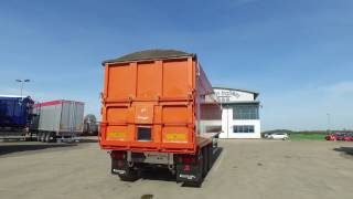 2008 Fruehauf planksided tipping trailer with quicksilver liner for sale [upl. by Hsenid]