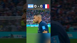 Argentina vs France 2022 world cup football argentina france messi mbappe argentinafootball [upl. by Michiko]