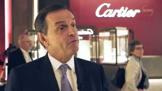 SIHH 2015  Interview of Stanislas de Quercize CEO of Cartier [upl. by Loggia551]