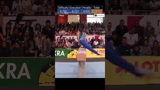 Nariman Kurbanov  Pommel Horse Gold  2024 Gymnastics World Cup 🥇 [upl. by Cleve]