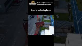 Movable Prefab Tiny House  Smart house  Prefab Cabin Kits [upl. by Suoivatnod150]