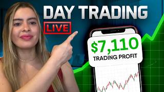 Watch me make 7110 in 2 minutes trading Future LIVE [upl. by Oettam]