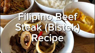 Filipino Beef Steak Bistek [upl. by Belak]