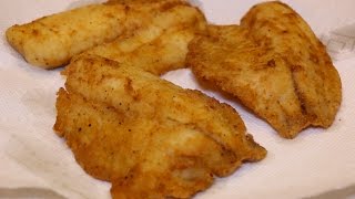 Fried Fish Simple and Delicious  EASY TILAPIA RECIPE [upl. by Anilehcim]