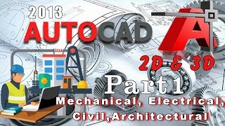 Autocad Short courses  Autocad basics part 1interface in urdu amp hindi [upl. by Anirdnaxela]