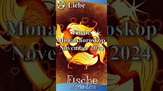 Fische LIEBE ❤️ Horoskop November 2024 [upl. by Eta744]