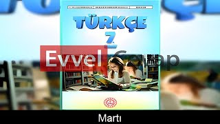 Martı Metni Etkinlik Cevapları 7 Sınıf Türkçe [upl. by Wyatan768]