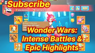 Wonder Wars Intense Battles amp Epic Highlights lords mobile [upl. by Orton694]